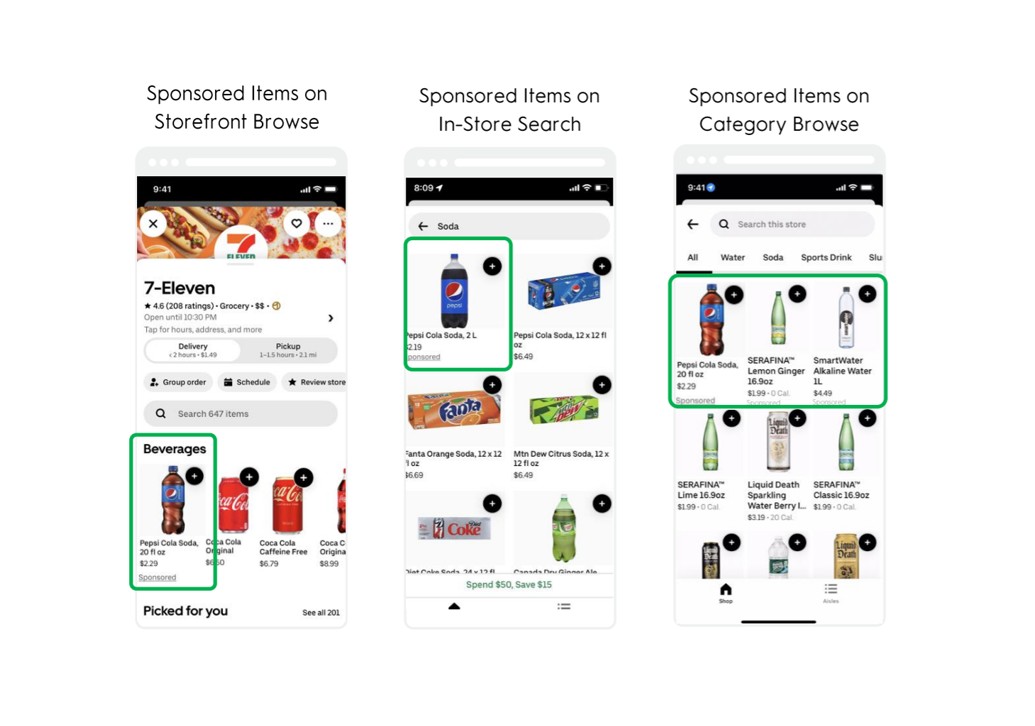 Uber Sponsored Products